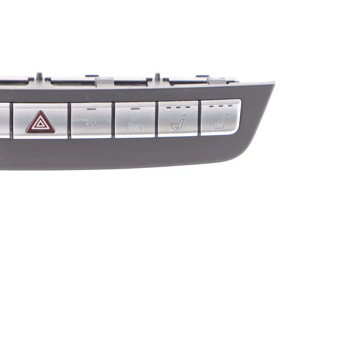 Switch Hazards Seat Heating Center Console Panel to Mercedes W204 with Part number A2049053502 Mercedes W204 Switch Hazards Seat Heating Center Console Panel - SKU A2049053502 - Part number A2049053502