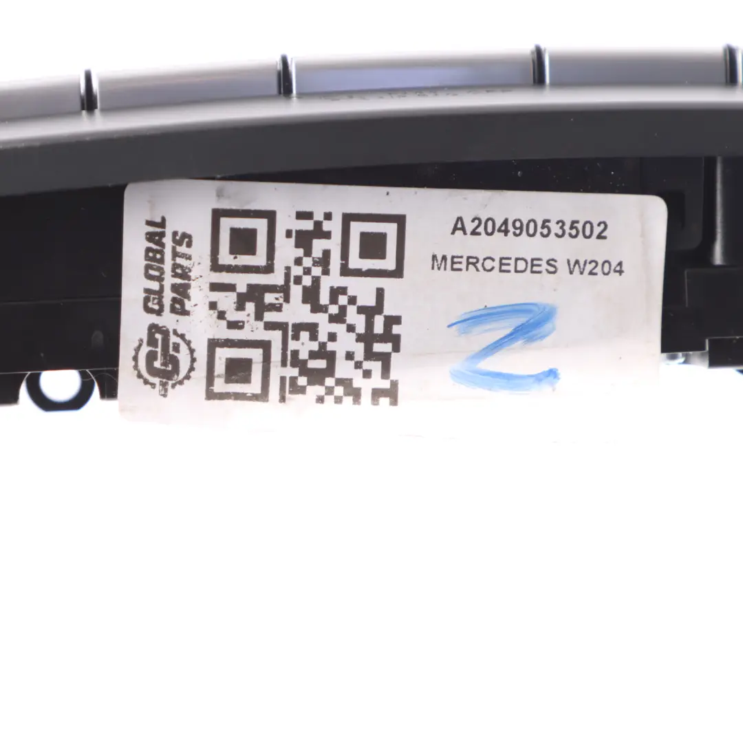 Switch Hazards Seat Heating Center Console Panel to Mercedes W204 with Part number A2049053502 Mercedes W204 Switch Hazards Seat Heating Center Console Panel - SKU A2049053502 - Part number A2049053502