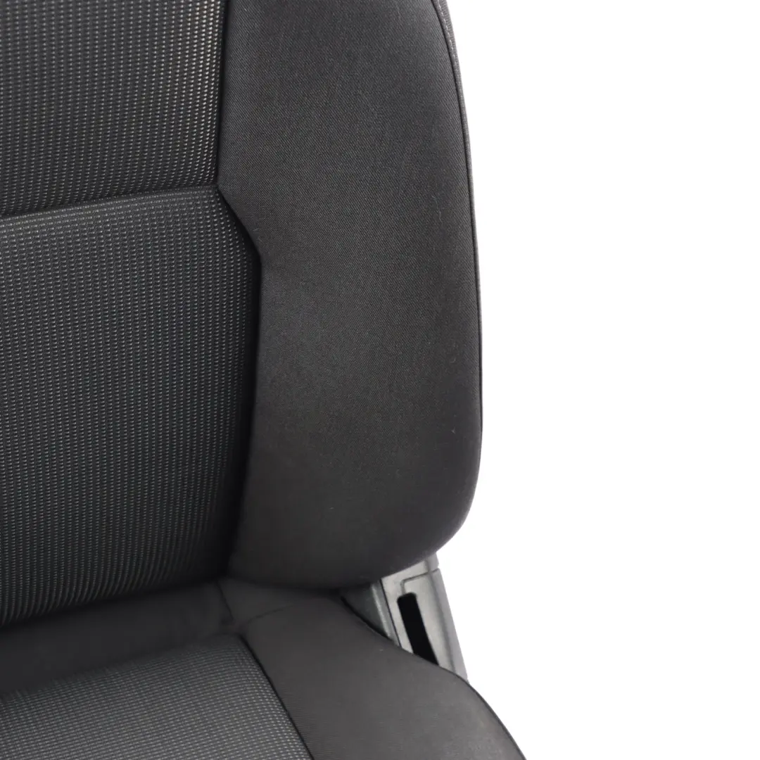 Mercedes W204 Asiento Delantero Tela Aberdeen Negro Izquierdo - SKU A2049100347 - Número de pieza A2049100347