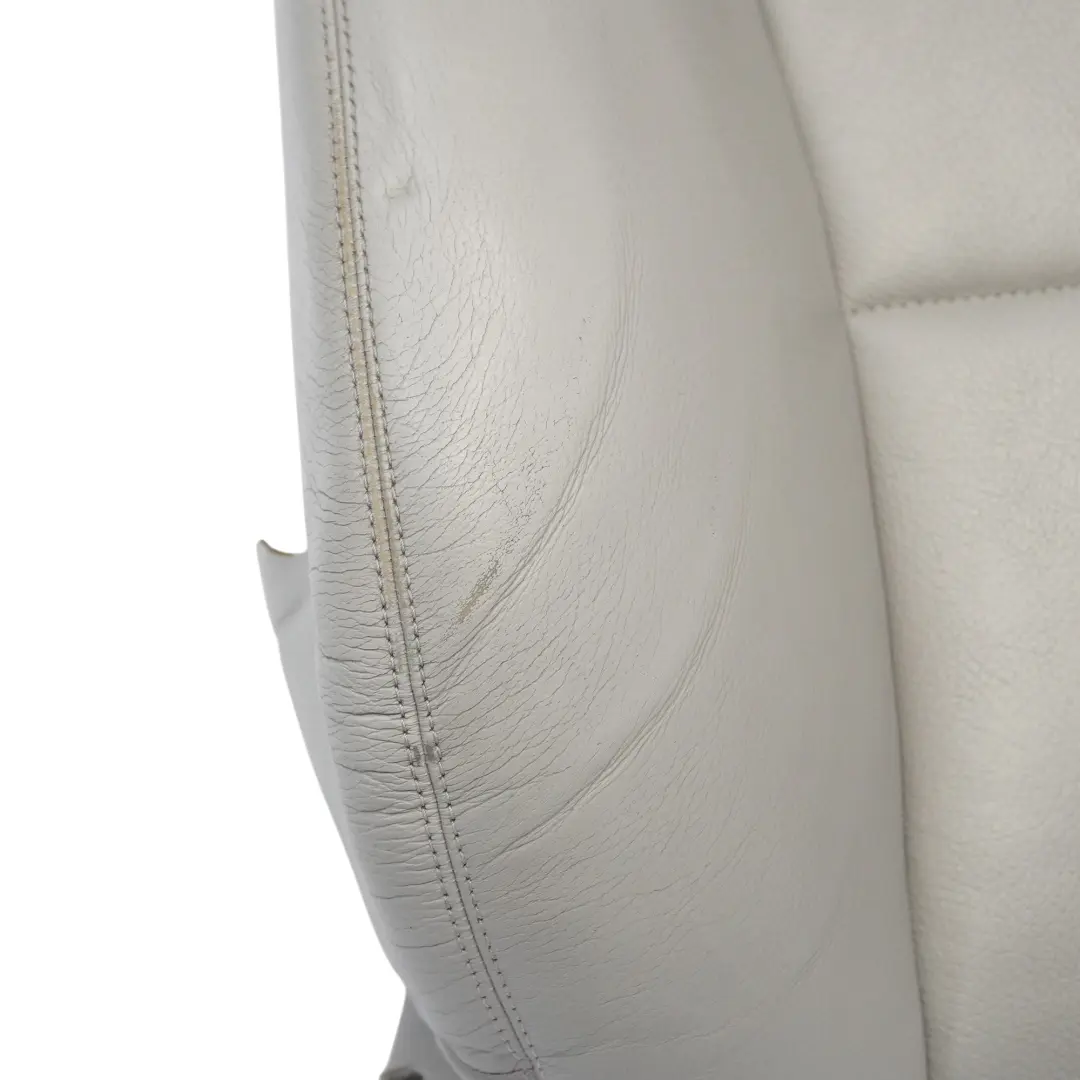 Mercedes W204 Asiento Delantero Derecho Funda Respaldo Cuero Beige - SKU A2049101493-7 - Número de pieza A2049101493