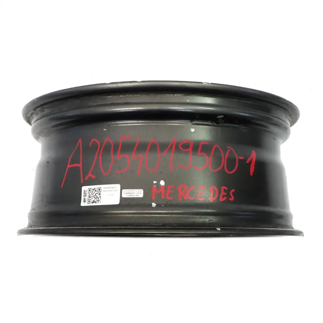 Mercedes W205 Alloy Wheel Rim AMG 18" ET:44 7,5J 5 Double Spoke - SKU A2054019500-1 - Part number A2054019500