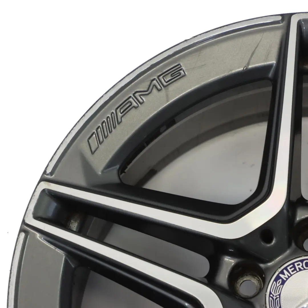 Mercedes W205 Jante Alu AMG 18" ET:44 7,5J 5 Double rayon - SKU A2054019500-1 - Numéro de pièce A2054019500
