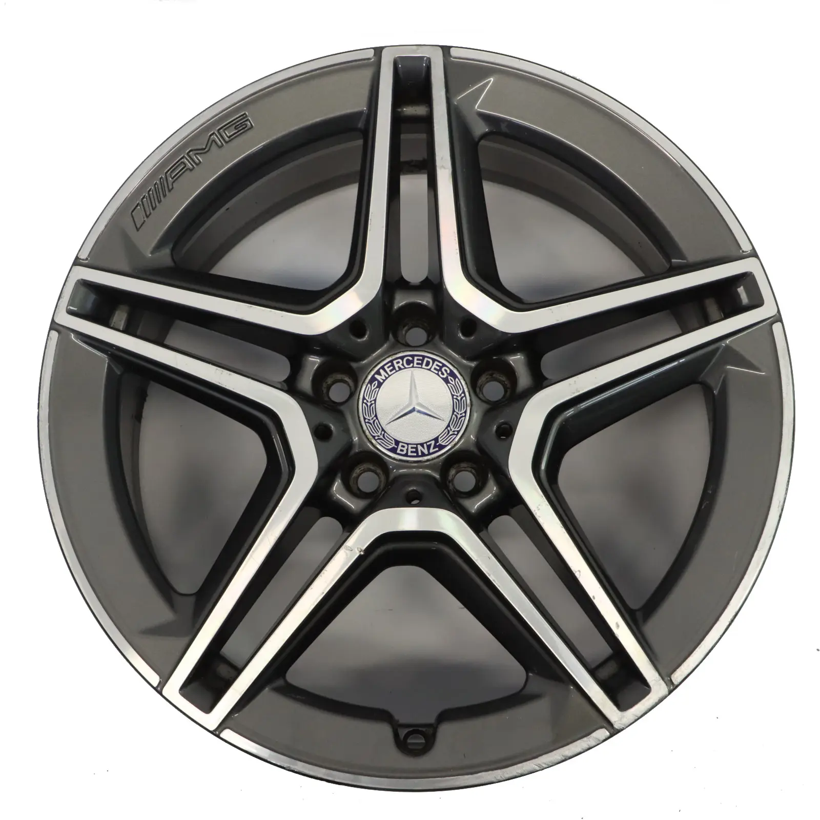 Mercedes W205 Cerchio in lega AMG 18" ET:44 7,5J 5 Doppie razze A2054019500