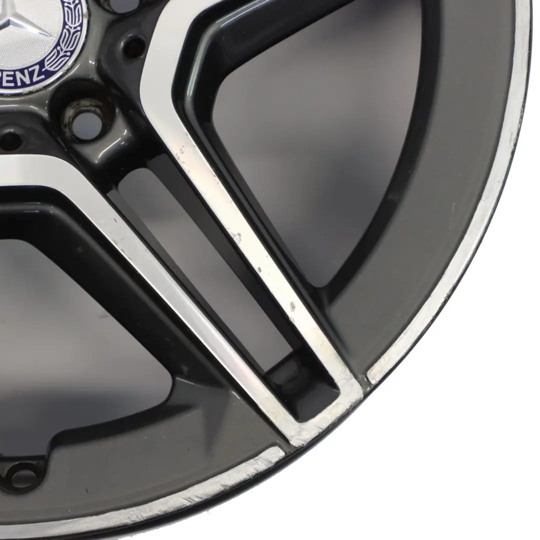 Mercedes W205 Alloy Wheel Rim AMG 18" ET:44 7,5J 5 Double Spoke - SKU A2054019500-2 - Part number A2054019500