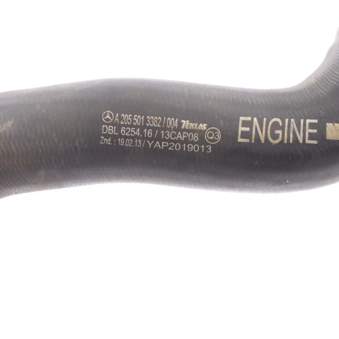 Tuyau de refroidissement de l'eau du moteur Ligne Mercedes W205 - SKU A2055013382 - Numéro de pièce A2055013382
