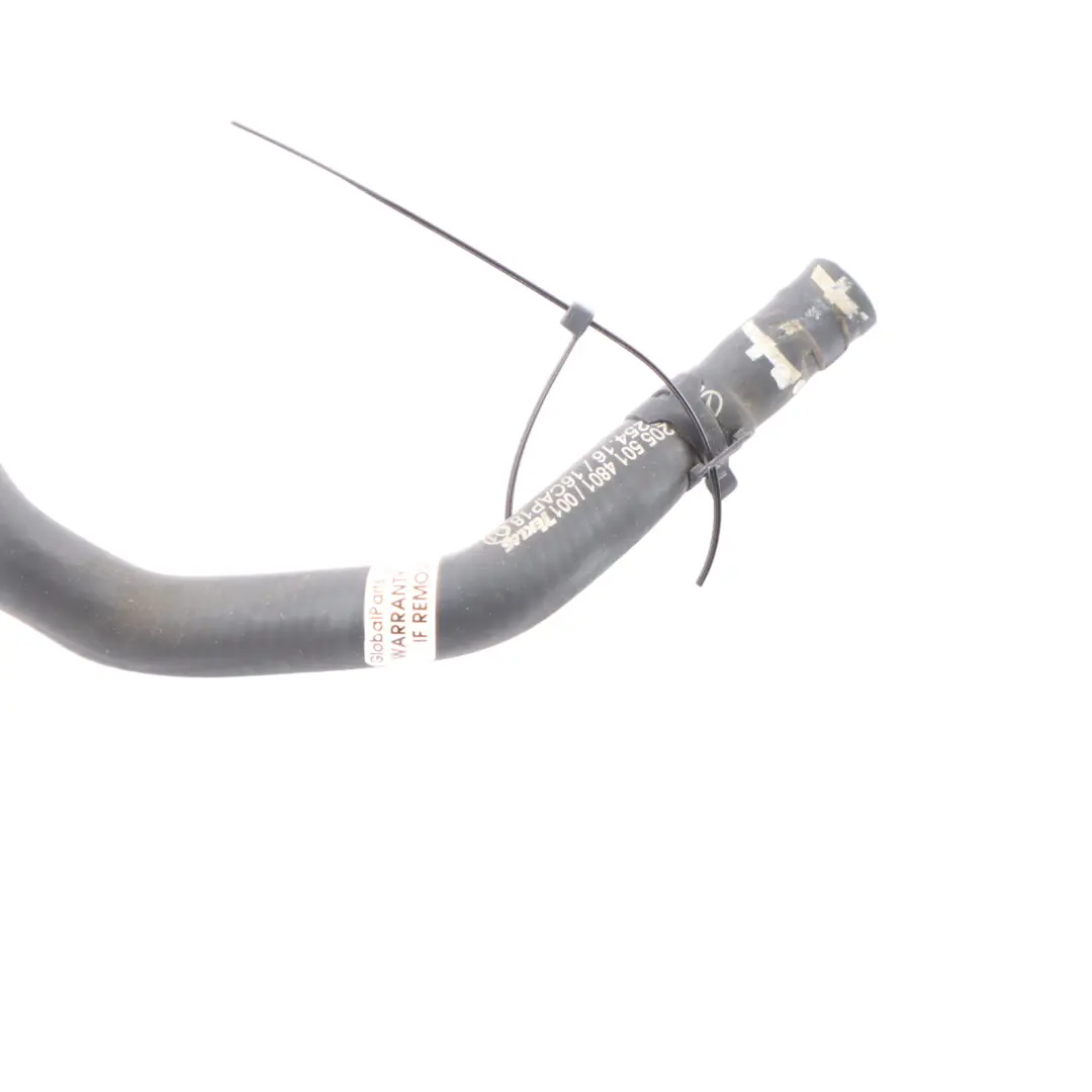 OM654 Diesel Engine Radiator Bleed Line Pipe Hose Tube to Mercedes C205 with Part number A2055014801 Mercedes C205 OM654 Diesel Engine Radiator Bleed Line Pipe Hose Tube - SKU A2055014801 - Part number A2055014801