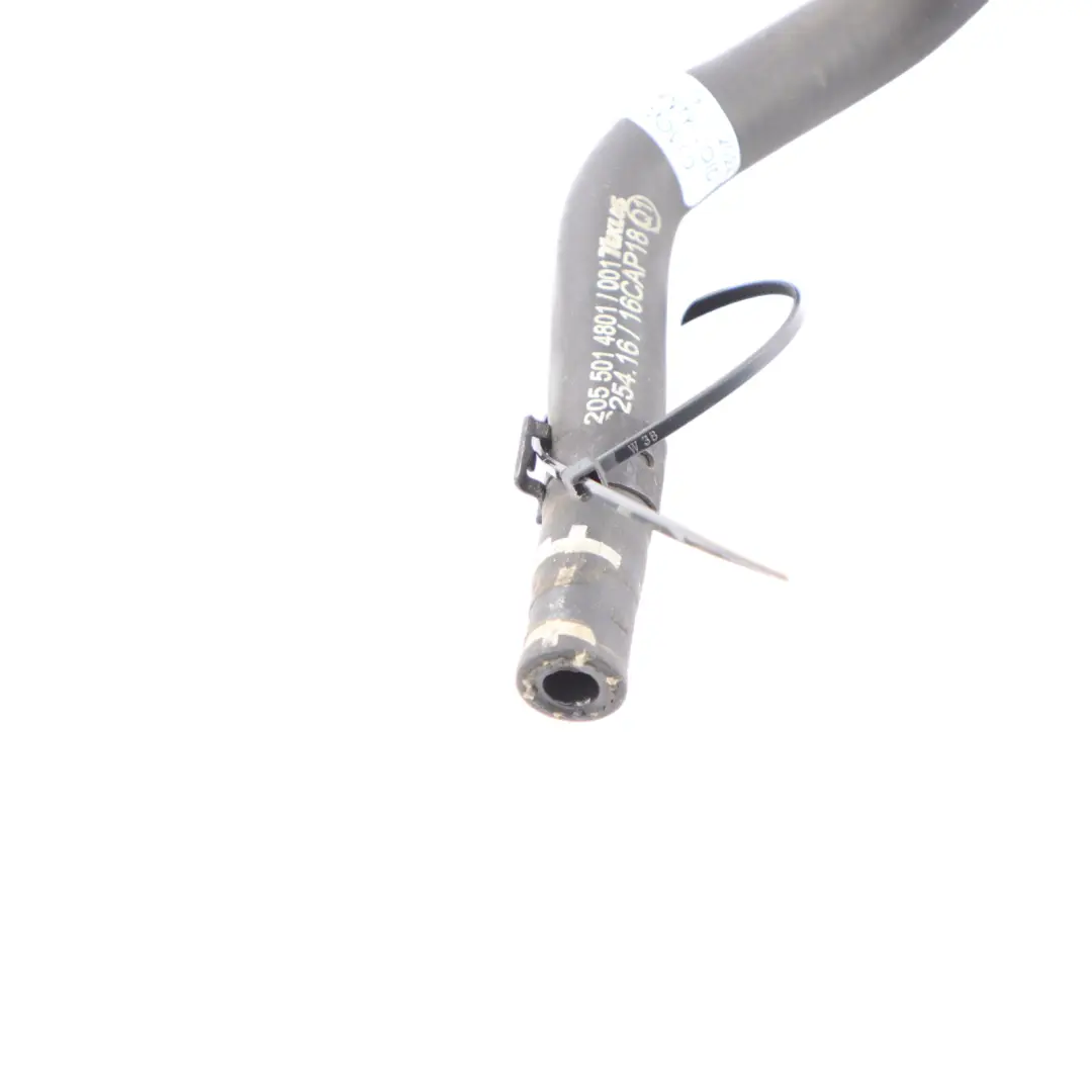 Mercedes C205 OM654 Diesel Engine Radiator Bleed Line Pipe Hose Tube - SKU A2055014801 - Part number A2055014801