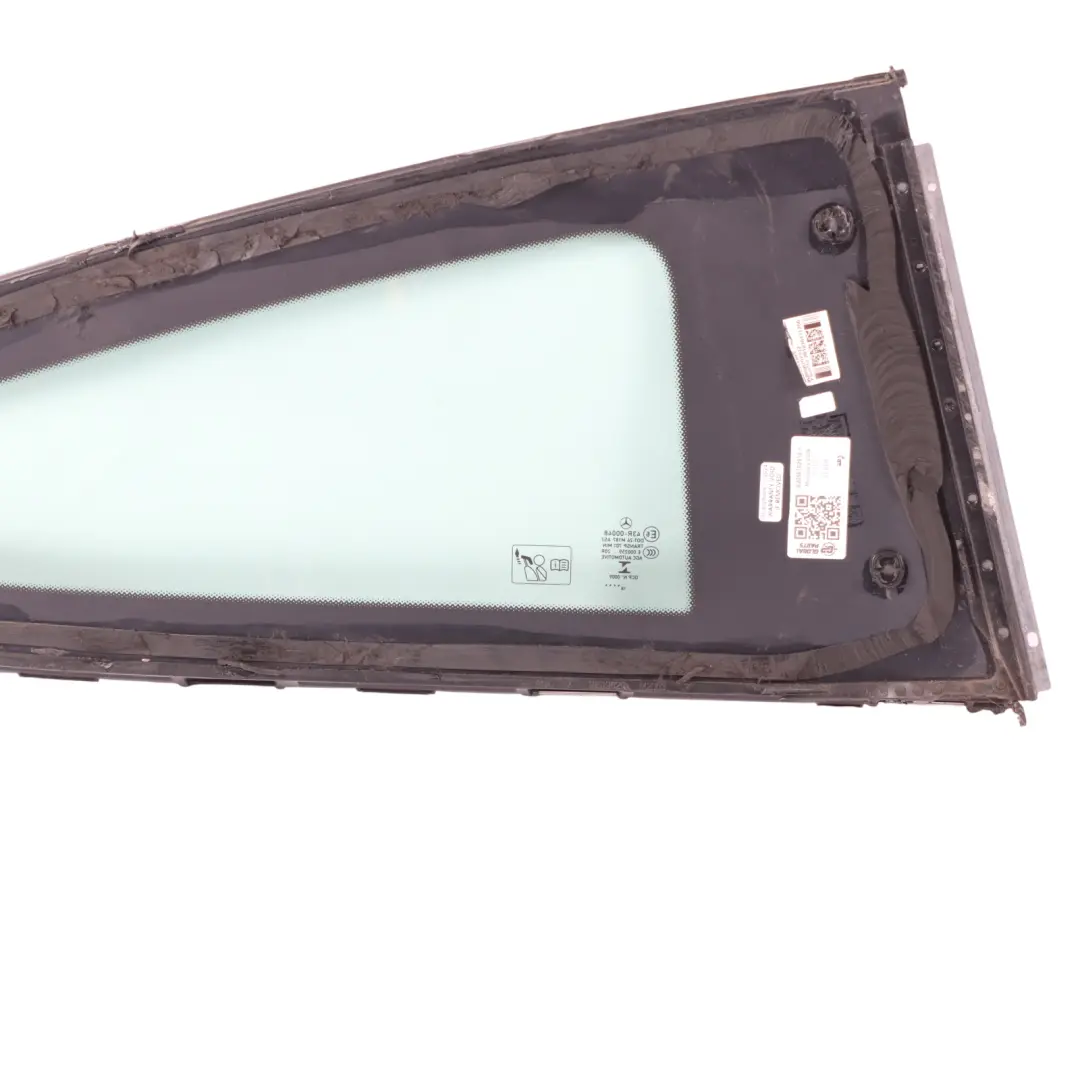 Fixed Window Rear Left N/S Glazing Glass AS2 to Mercedes C205 Coupe with Part number A2056702912 Mercedes C205 Coupe Fixed Window Rear Left N/S Glazing Glass AS2 - SKU A2056702912-1 - Part number A2056702912