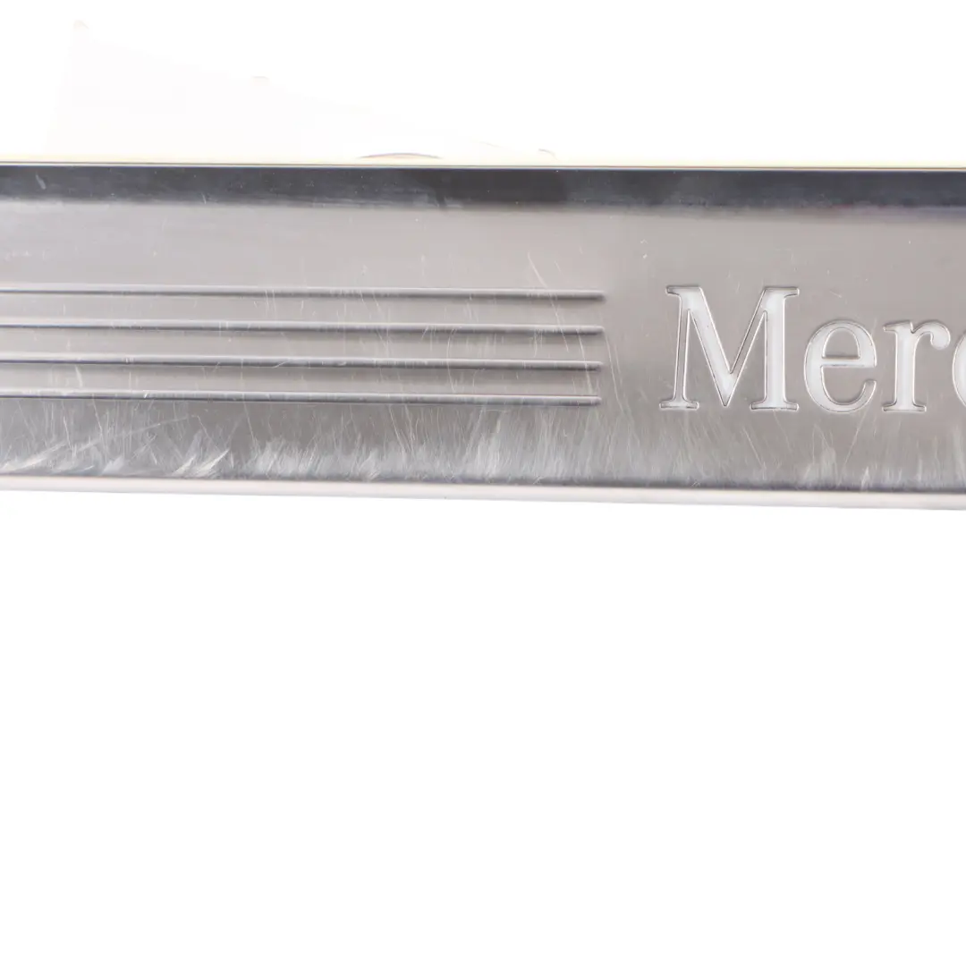 Front Entrance Sill Cover Left Right N/O/S Iluminated to Mercedes C205 C238 Coupe with Part number A2056802806 Mercedes C205 C238 Coupe Front Entrance Sill Cover Left Right N/O/S Iluminated - SKU A2056802806-2 - Part number A2056802806