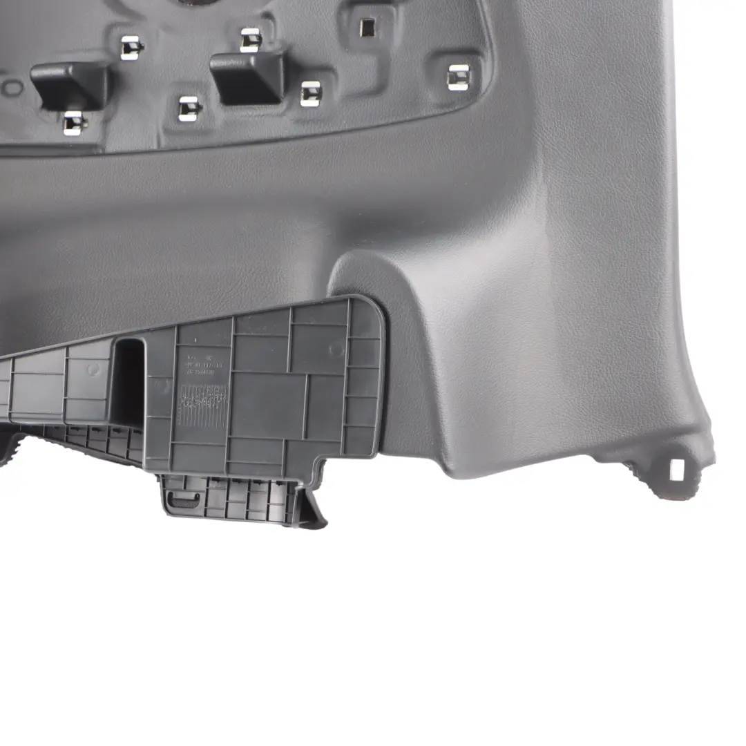 Lateral Side Panel Rear Left N/S Cover Finisher Black to Mercedes C205 with Part number A2056900353 Mercedes C205 Lateral Side Panel Rear Left N/S Cover Finisher Black - SKU A2056900353 - Part number A2056900353