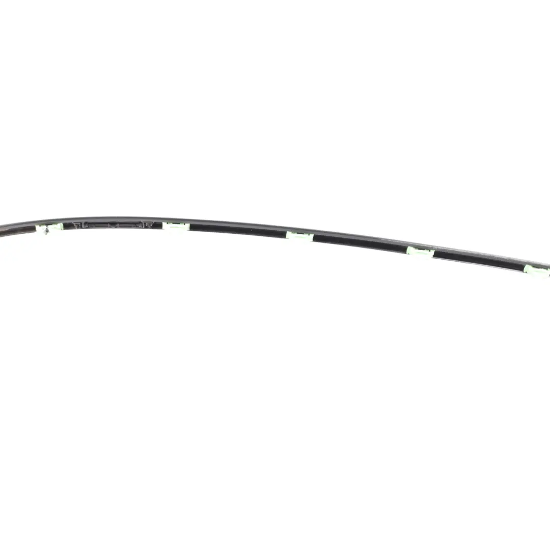 Mercedes W205 Top Roof Trim Strip Water Deflector Right O/S Obsidian Black 197 - SKU A2056901282-OB - Part number A2056901282