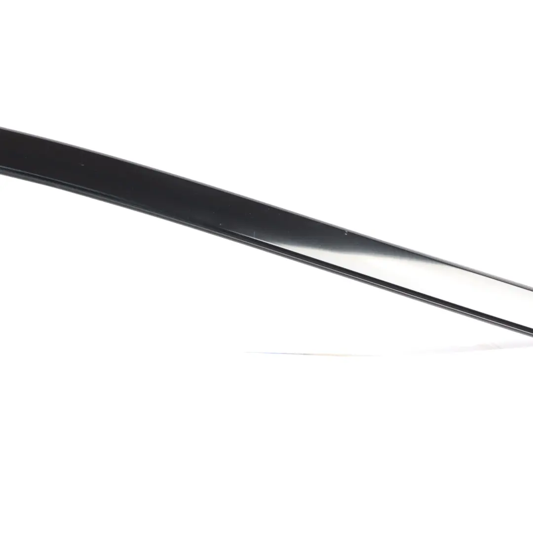 Mercedes W205 Top Roof Trim Strip Water Deflector Right O/S Obsidian Black 197 - SKU A2056901282-OB - Part number A2056901282