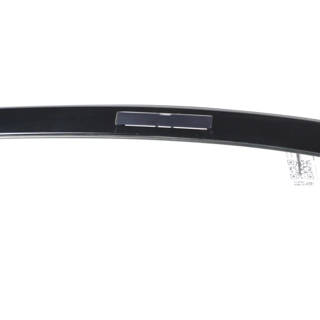 Mercedes W205 Top Roof Trim Strip Water Deflector Right O/S Obsidian Black 197 - SKU A2056901282-OB - Part number A2056901282
