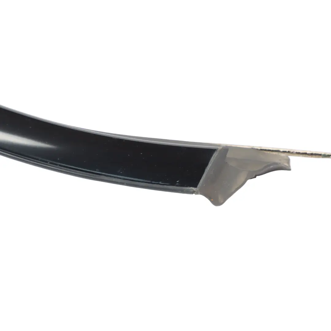 Mercedes W205 Top Roof Trim Strip Water Deflector Right O/S Obsidian Black 197 - SKU A2056901282-OB - Part number A2056901282