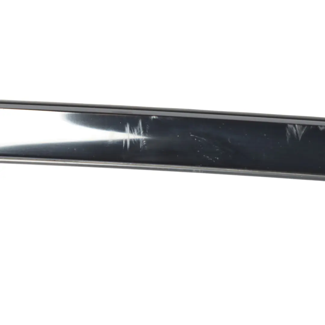Mercedes W205 Top Roof Trim Strip Water Deflector Right O/S Obsidian Black 197 - SKU A2056901282-OB - Part number A2056901282
