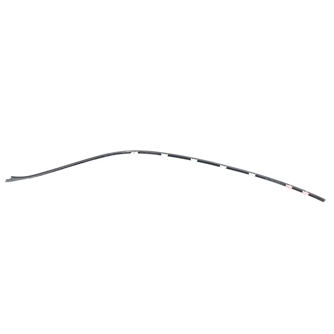 Mercedes W205 Top Roof Trim Strip Water Deflector Right O/S Obsidian Black 197 - SKU A2056901282-OB - Part number A2056901282