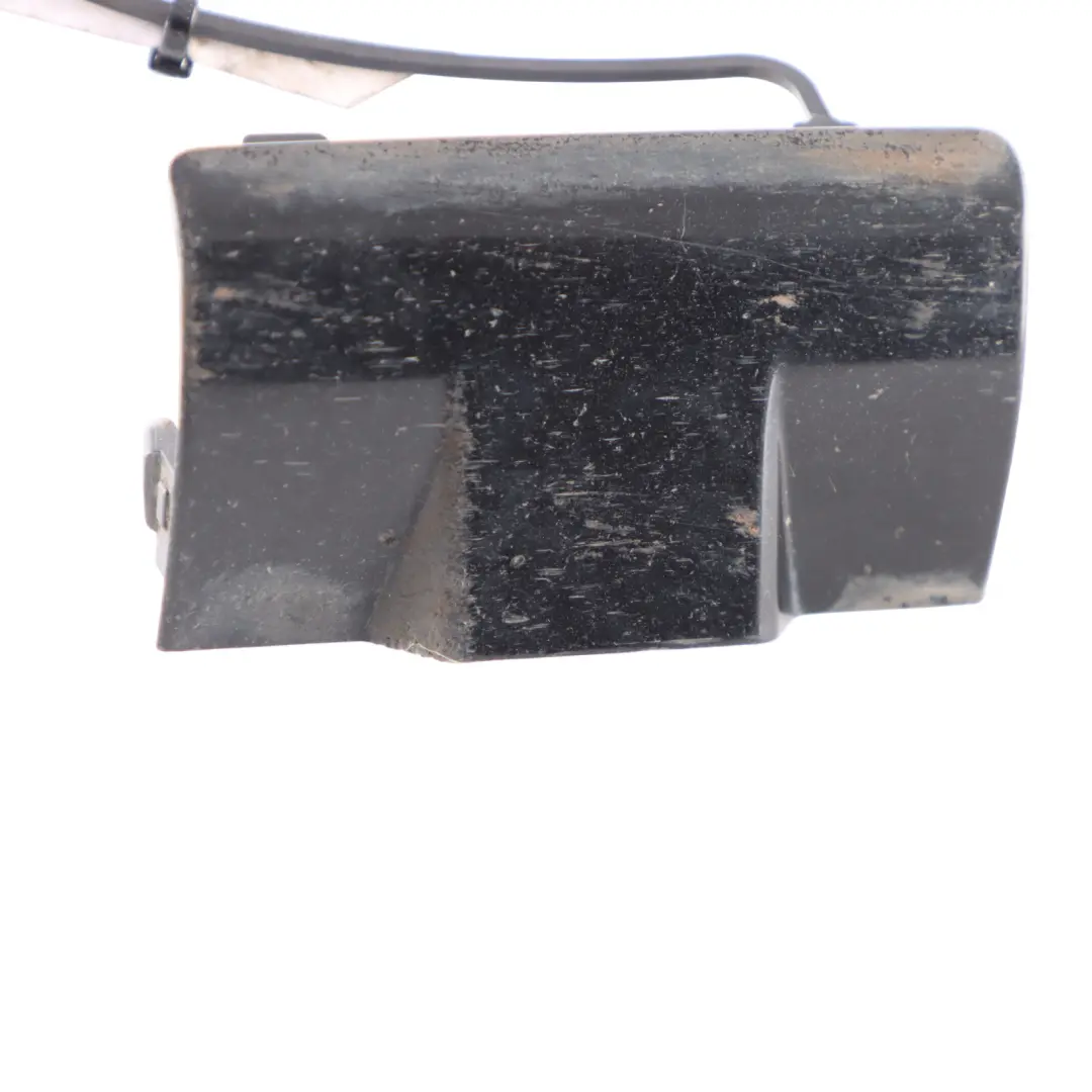 Mercedes W205 Rear Side Skirt Cover Cap Left N/S Obsidian Black 197 - SKU A2056980330-OB - Part number A2056980330