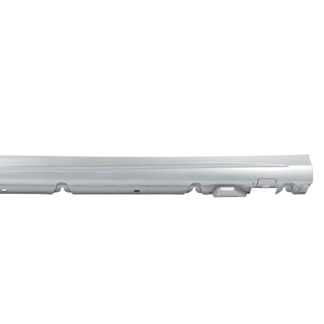 Mercedes W205 Side Skirt Left N/S Door Sill Cover Palladium Silver Metallic 792 - SKU A2056981354-PAL - Part number A2056981354