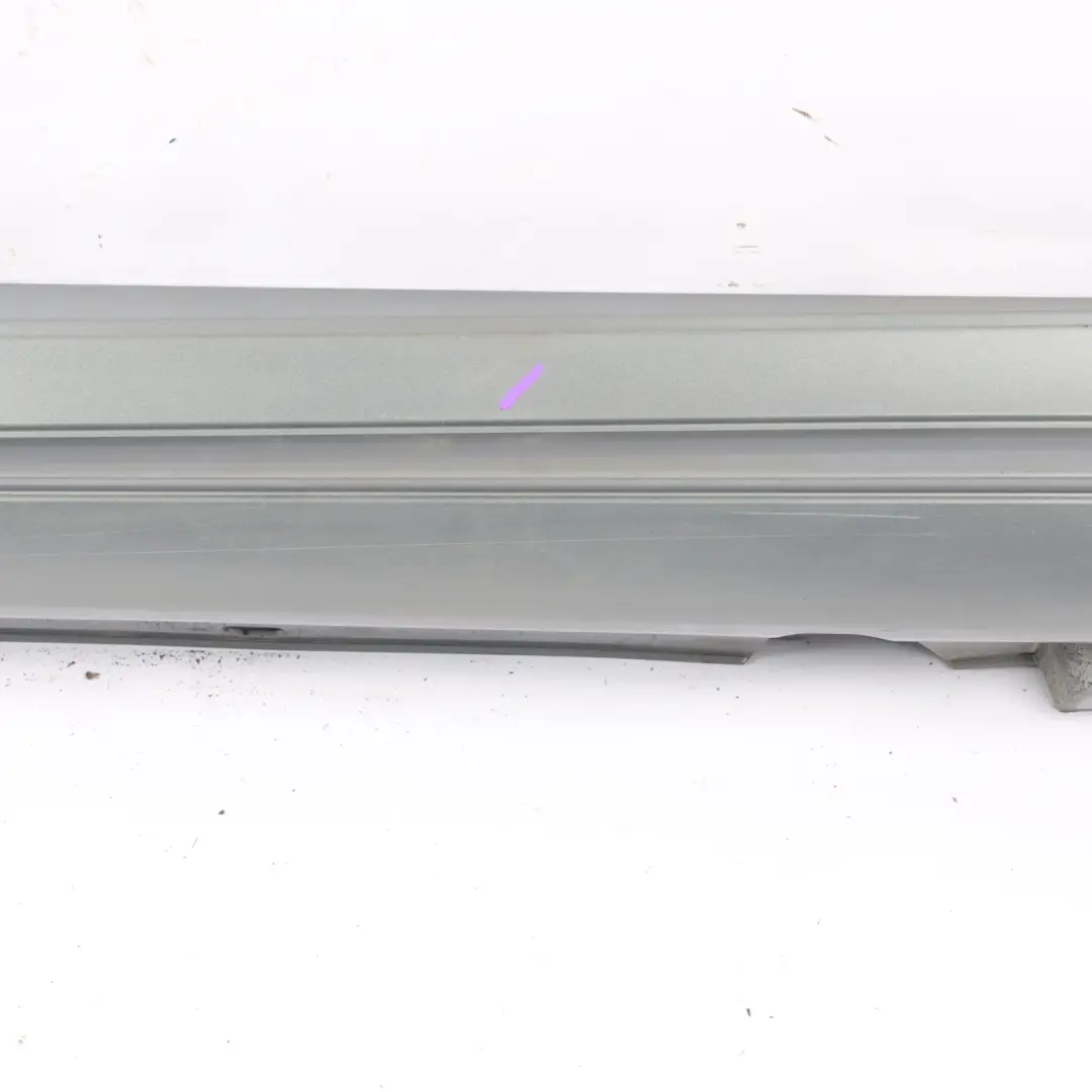 Side Skirt Left N/S Door Sill Cover Palladium Silver Metallic 792 to Mercedes W205 with Part number A2056981354 Mercedes W205 Side Skirt Left N/S Door Sill Cover Palladium Silver Metallic 792 - SKU A2056981354-PAL - Part number A2056981354