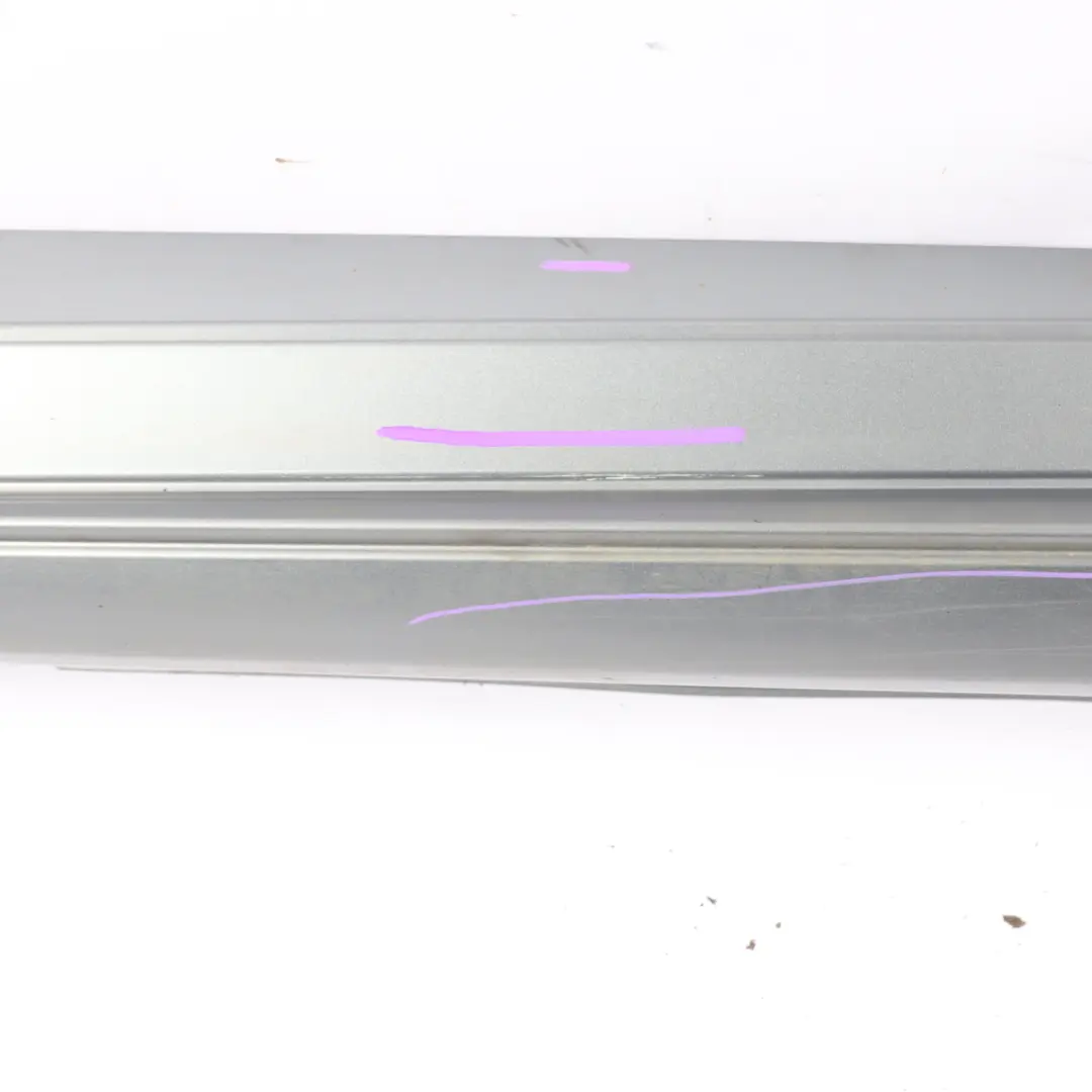 Side Skirt Left N/S Door Sill Cover Palladium Silver Metallic 792 to Mercedes W205 with Part number A2056981354 Mercedes W205 Side Skirt Left N/S Door Sill Cover Palladium Silver Metallic 792 - SKU A2056981354-PAL - Part number A2056981354
