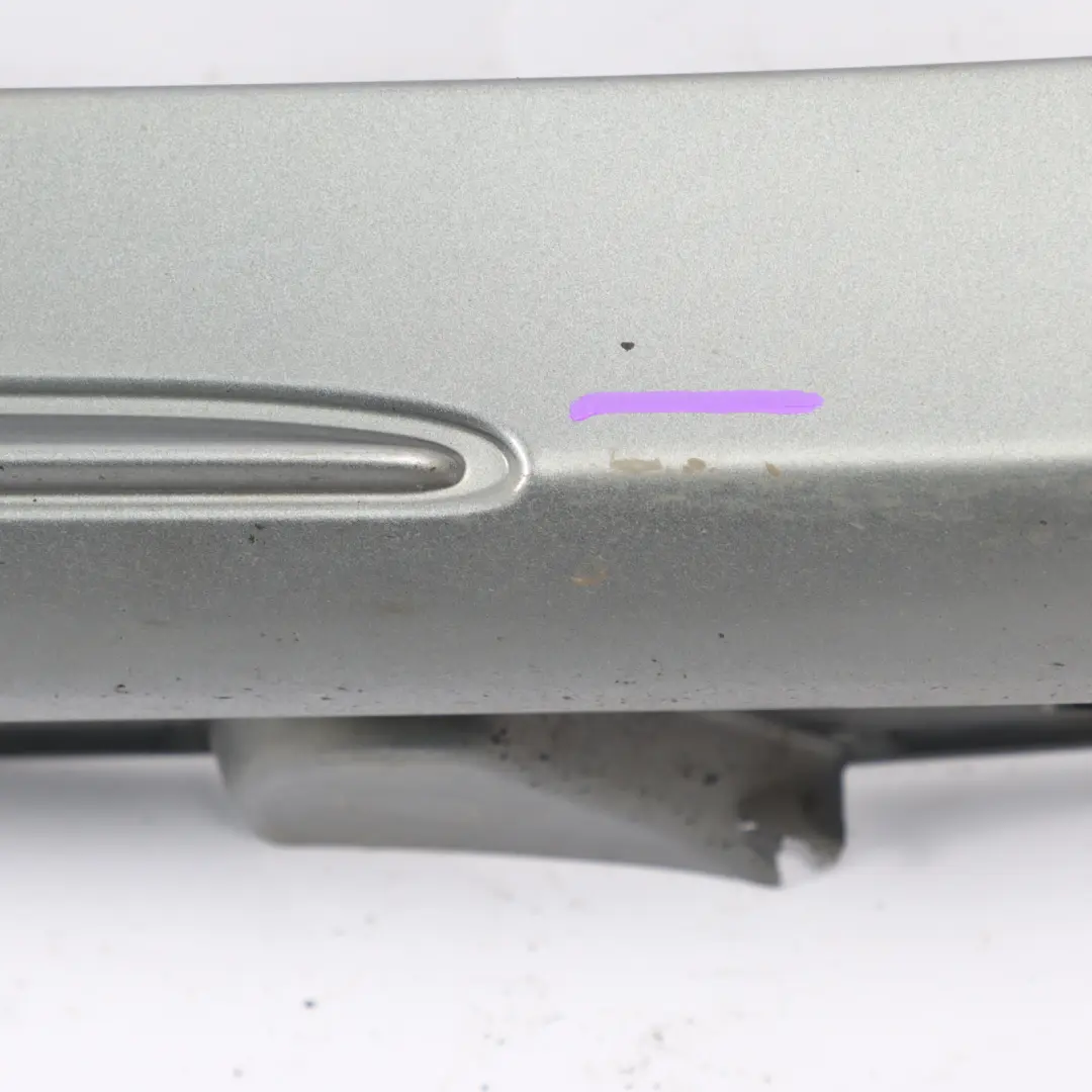 Side Skirt Right O/S Door Sill Cover Palladium Silver Metallic 792 to Mercedes W205 with Part number A2056981454 Mercedes W205 Side Skirt Right O/S Door Sill Cover Palladium Silver Metallic 792 - SKU A2056981454-PAL - Part number A2056981454