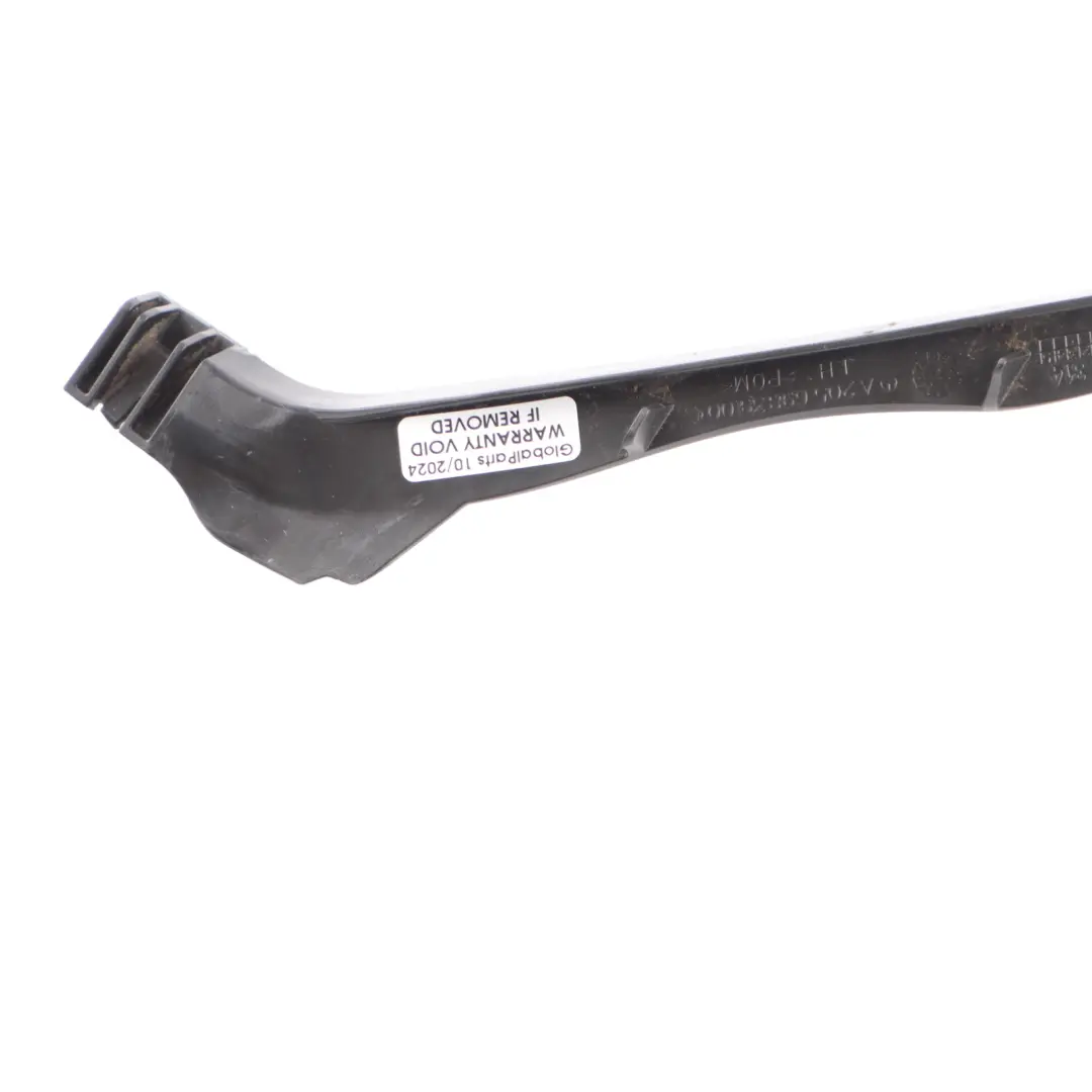 Left N/S Rocker Panel Moulding Bracket Shape to Mercedes W205 with Part number A2056983900 Mercedes W205 Left N/S Rocker Panel Moulding Bracket Shape - SKU A2056983900 - Part number A2056983900