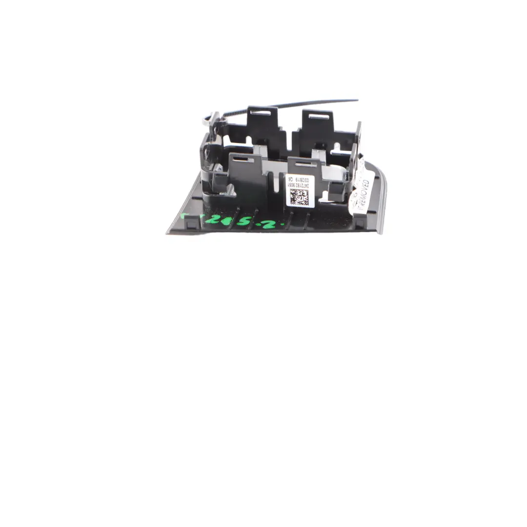 Mercedes W205 Window Lifter Switch Trim Cover Front Right O/S - SKU A2057200748 - Part number A2057200748