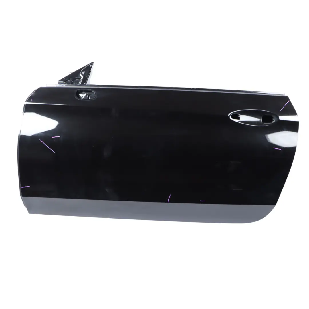 Door Front Left N/S Coupe Cabrio Obsidian Black Metallic 197 to Mercedes C205 A205 with Part number A2057209726 Mercedes C205 A205 Door Front Left N/S Coupe Cabrio Obsidian Black Metallic 197 - SKU A2057209726-OB - Part number A2057209726
