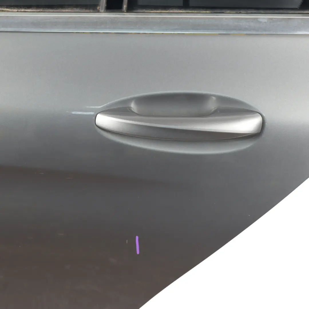 Door Rear Left N/S Palladium Silver Metallic - 792 to Mercedes W205 with Part number A2057300105 Mercedes W205 Door Rear Left N/S Palladium Silver Metallic - 792 - SKU A2057300105-PAL - Part number A2057300105