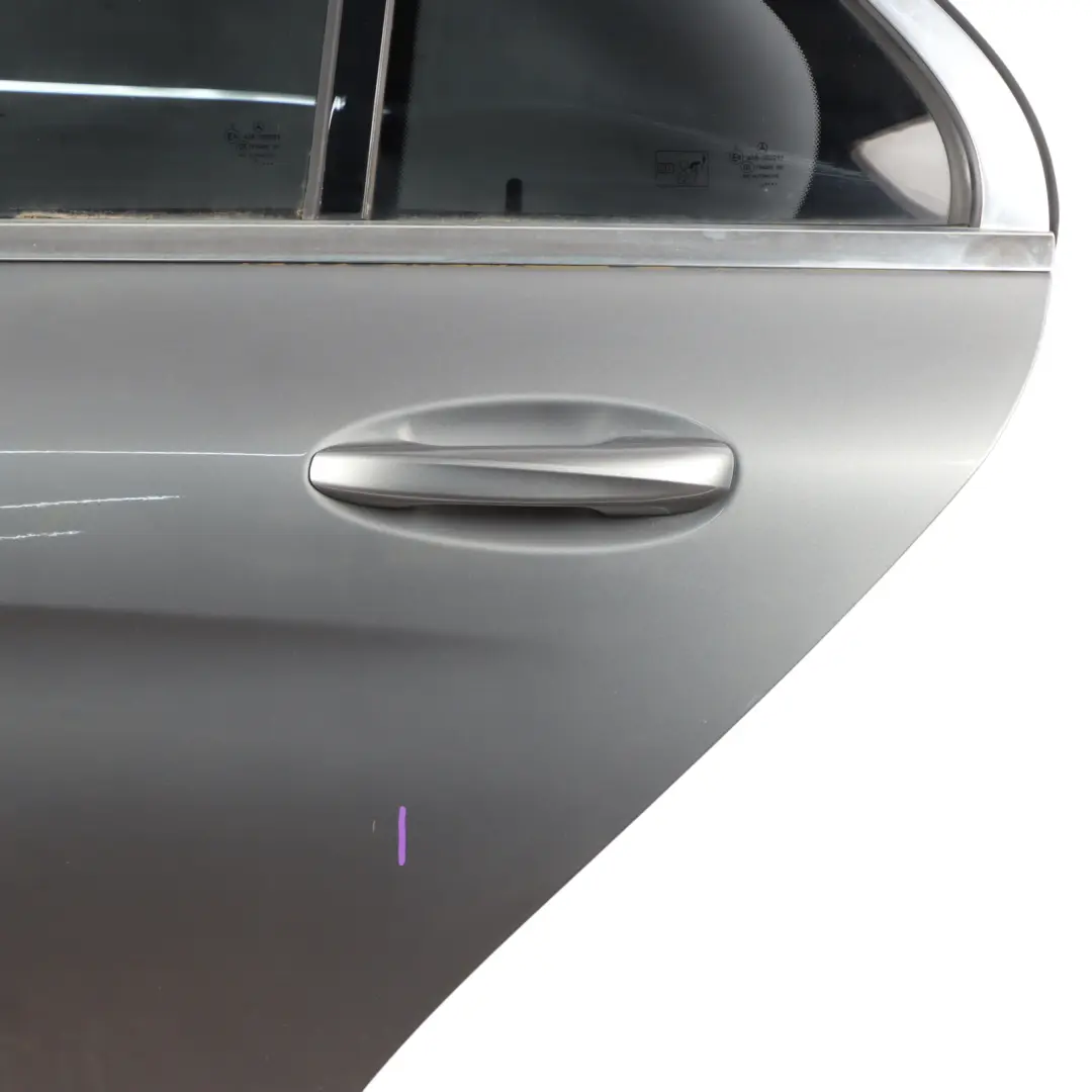 Door Rear Left N/S Palladium Silver Metallic - 792 to Mercedes W205 with Part number A2057300105 Mercedes W205 Door Rear Left N/S Palladium Silver Metallic - 792 - SKU A2057300105-PAL - Part number A2057300105