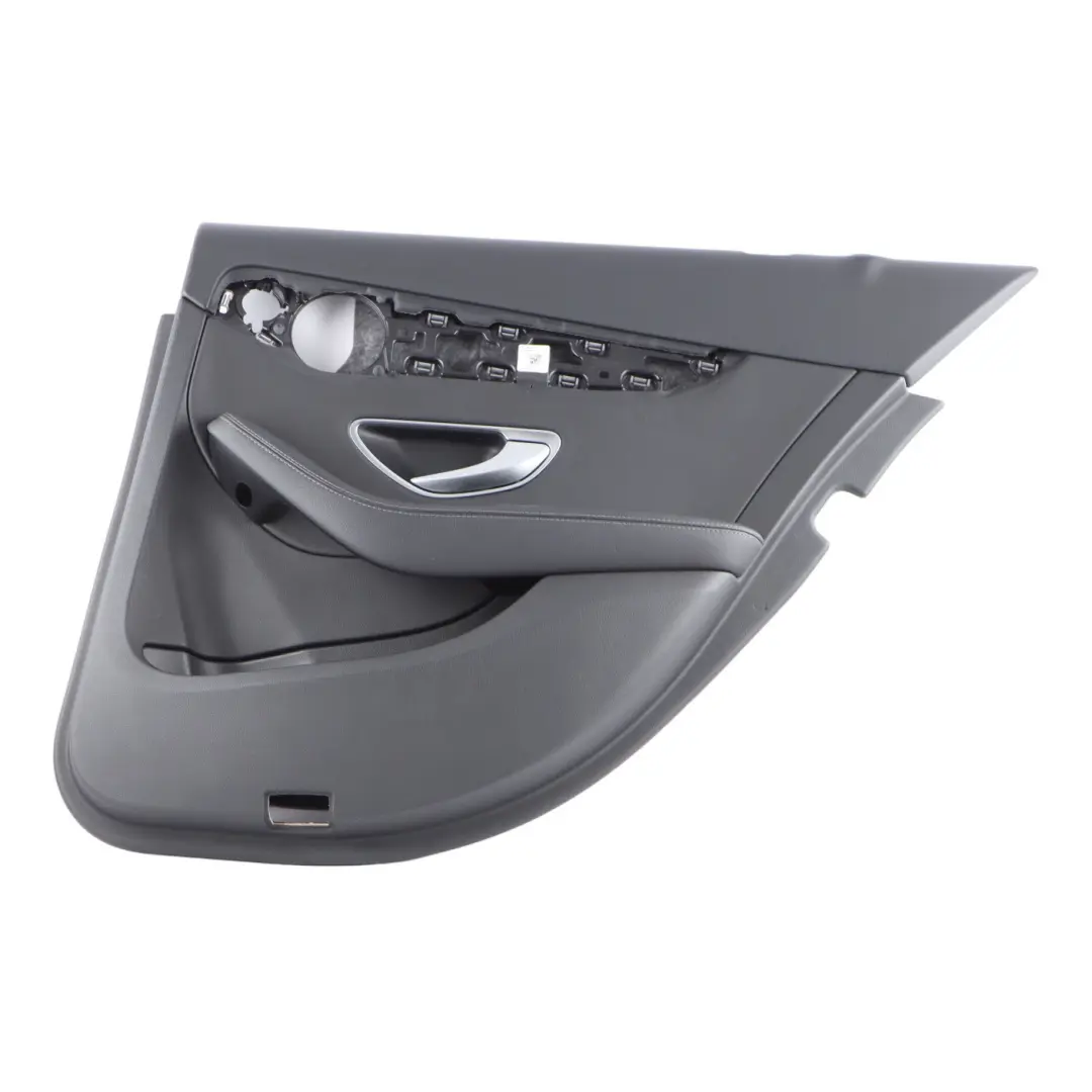 Türkarte Hinten Rechts Trim Panel Abdeckung Schwarz für Mercedes W205 mit Teilenummer A2057306205 Mercedes W205 Türkarte Hinten Rechts Trim Panel Abdeckung Schwarz - SKU A2057306205 - Teilenummer A2057306205