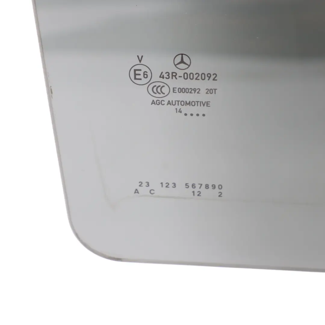 Mercedes W205 Fensterscheibe Hinten Rechts Getönte Verglasung AS3 - SKU A2057350610 - Teilenummer A2057350610