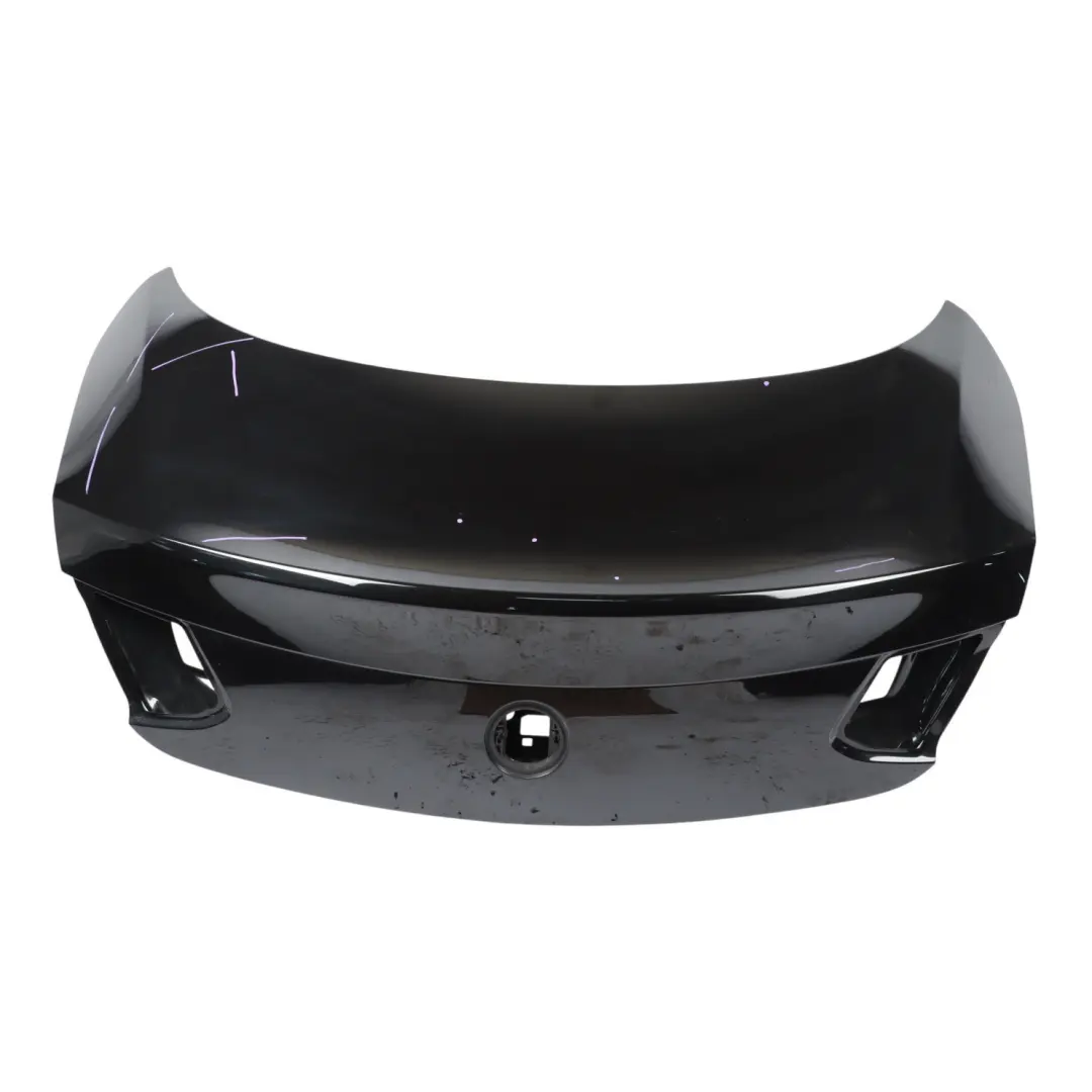 Mercedes C205 Boot Trunk Lid Tailgate Coupe Obsidian Black Metallic - 197 - SKU A2057501675-OB - Part number A2057501675