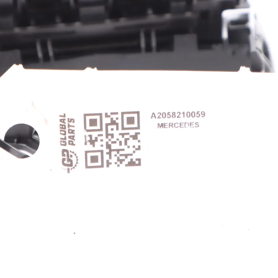 Luftauslassgitter Scheinwerferschalter Cover Surround für Mercedes C205 mit Teilenummer A2058210059 Mercedes C205 Luftauslassgitter Scheinwerferschalter Cover Surround - SKU A2058210059 - Teilenummer A2058210059