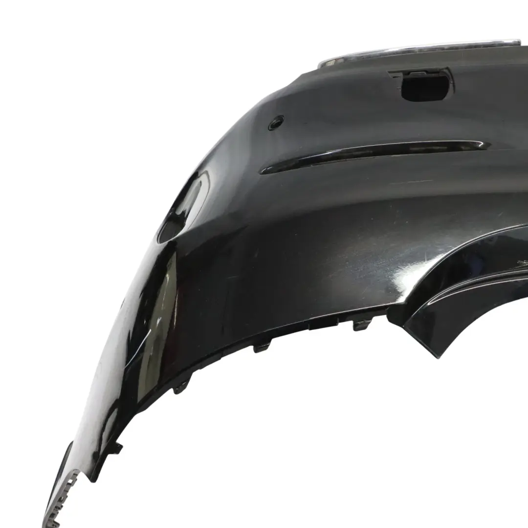 Mercedes C205 Bumper Rear Trim Panel Covering AMG Obsidian Black Metallic - 197 - SKU A2058802206-OB1 - Part number A2058802206