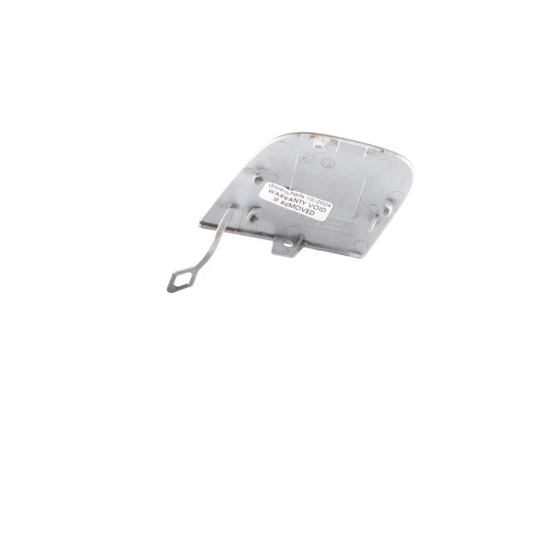 Mercedes W205 Rear Bumper Tow Cover Obsidian Black Metallic - 197 - SKU A2058851624-OB - Part number A2058851624