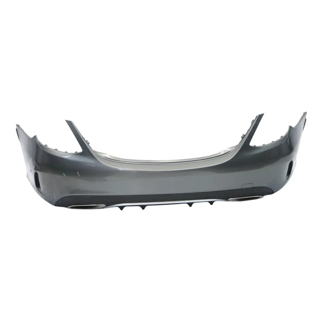 Bumper Rear Trim Panel AMG Selenite Grey Metallic - 992 to Mercedes W205 with Part number A2058853304 Mercedes W205 Bumper Rear Trim Panel AMG Selenite Grey Metallic - 992 - SKU A2058853304-SEL - Part number A2058853304