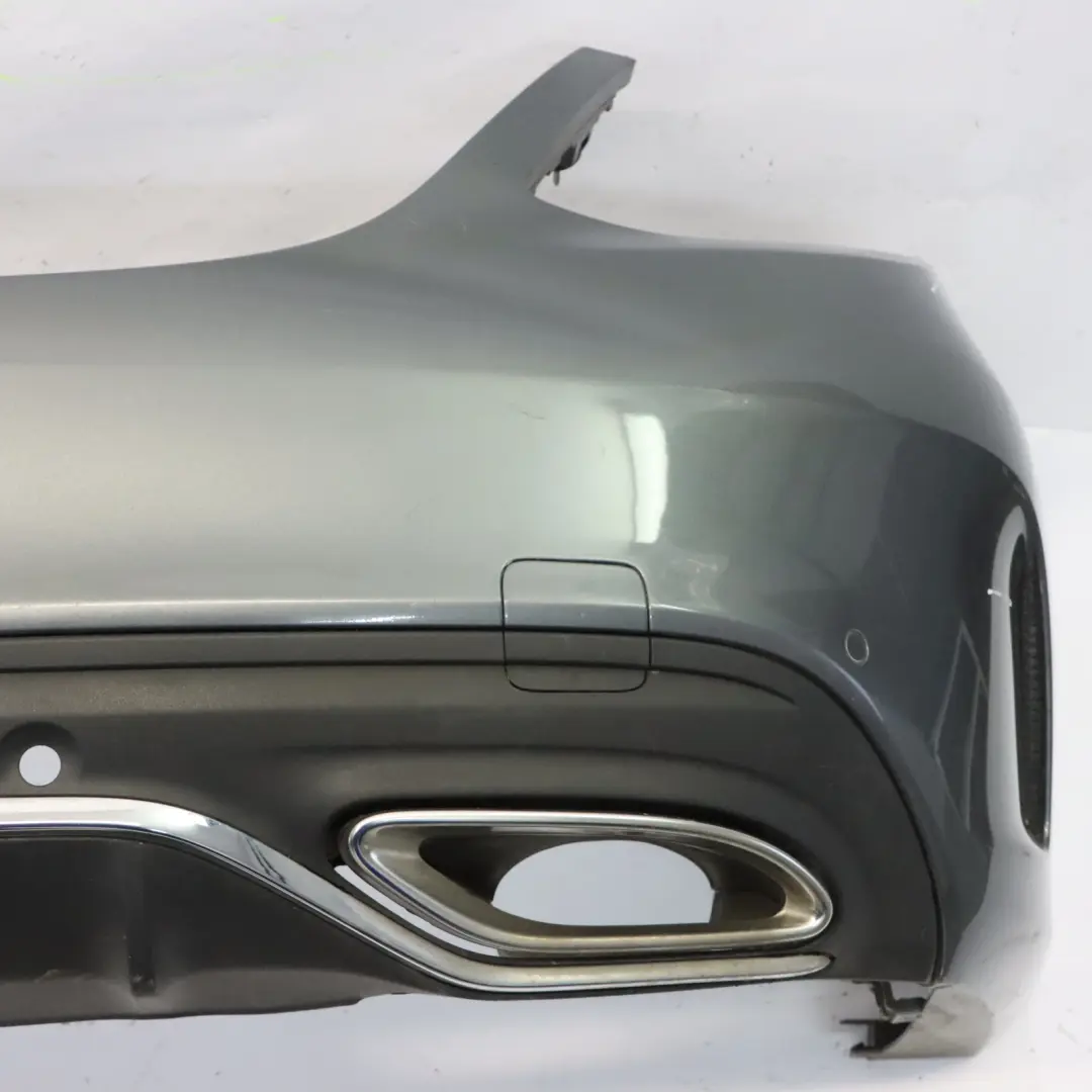 Bumper Rear Trim Panel AMG Selenite Grey Metallic - 992 to Mercedes W205 with Part number A2058853304 Mercedes W205 Bumper Rear Trim Panel AMG Selenite Grey Metallic - 992 - SKU A2058853304-SEL - Part number A2058853304