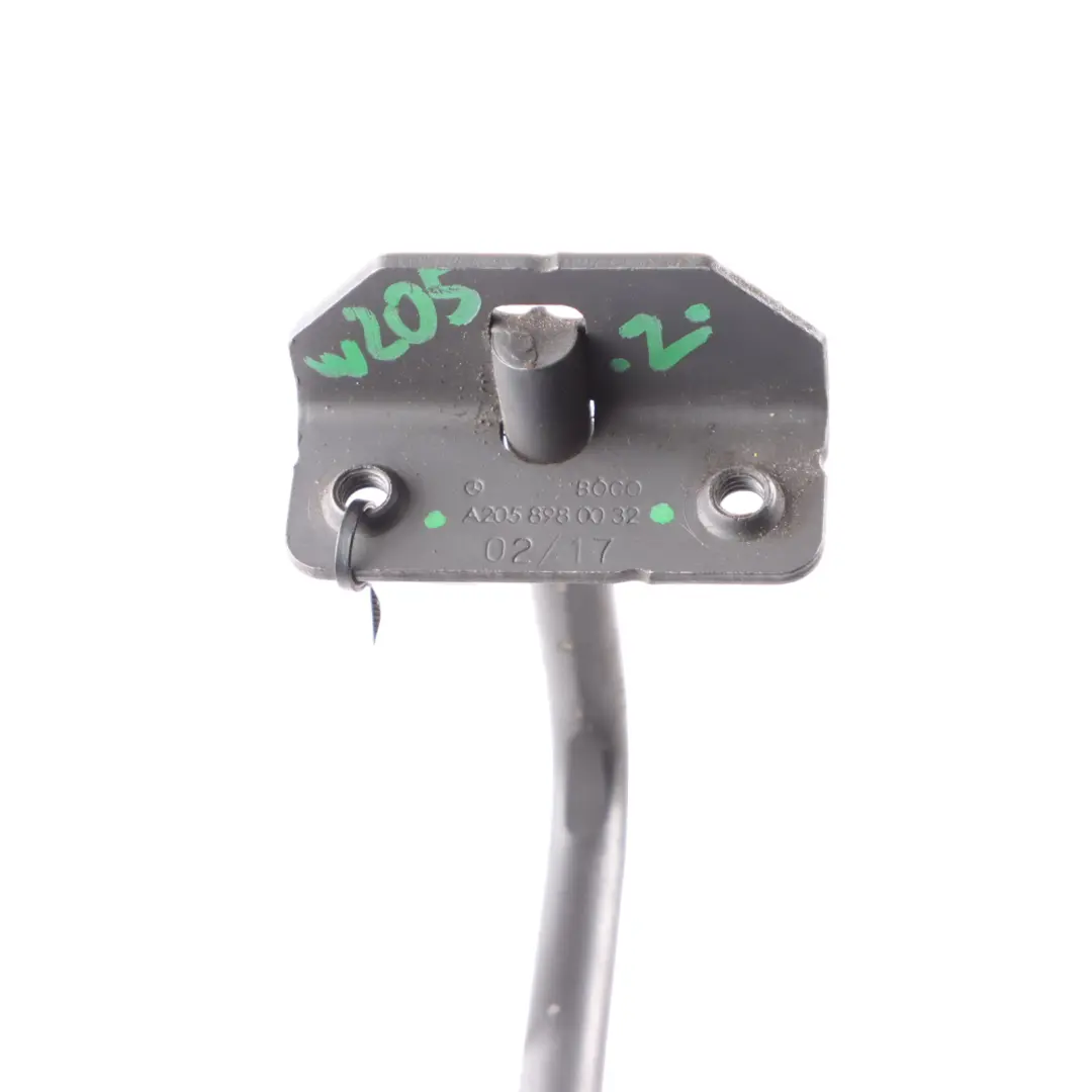 Mercedesn W205 Front Locking Striker Support Bracket to with Part number A2058980032 Mercedesn W205 Front Locking Striker Support Bracket - SKU A2058980032 - Part number A2058980032