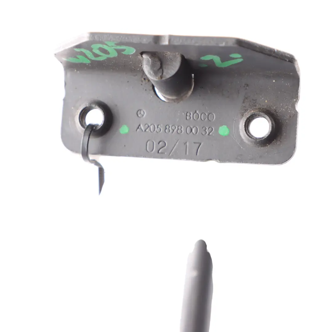  Mercedesn W205 Staffa supporto riscontro bloccaggio anteriore - SKU A2058980032 - Numero di parte A2058980032