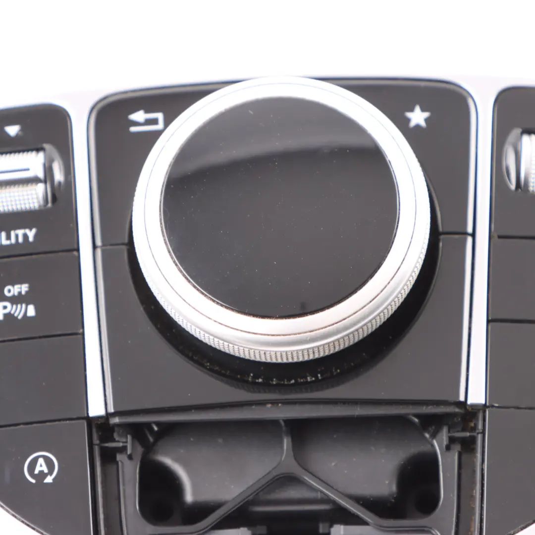 Console Switch Panel Sat Navigation Knob Controller to Mercedes W205 with Part number A2059005915 Mercedes W205 Console Switch Panel Sat Navigation Knob Controller - SKU A2059005915-5 - Part number A2059005915
