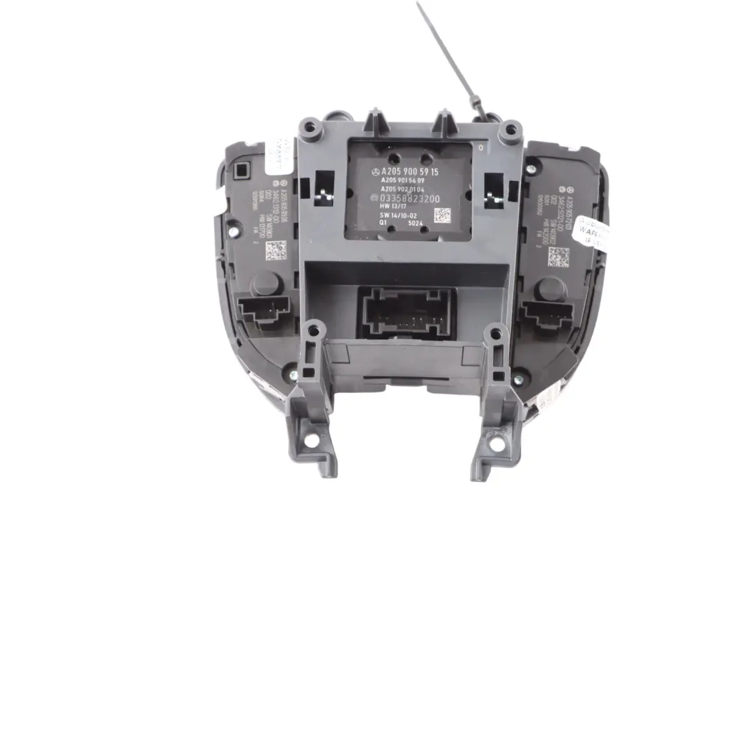 Mercedes W205 Console Switch Panel Sat Navigation Knob Controller - SKU A2059005915-5 - Part number A2059005915