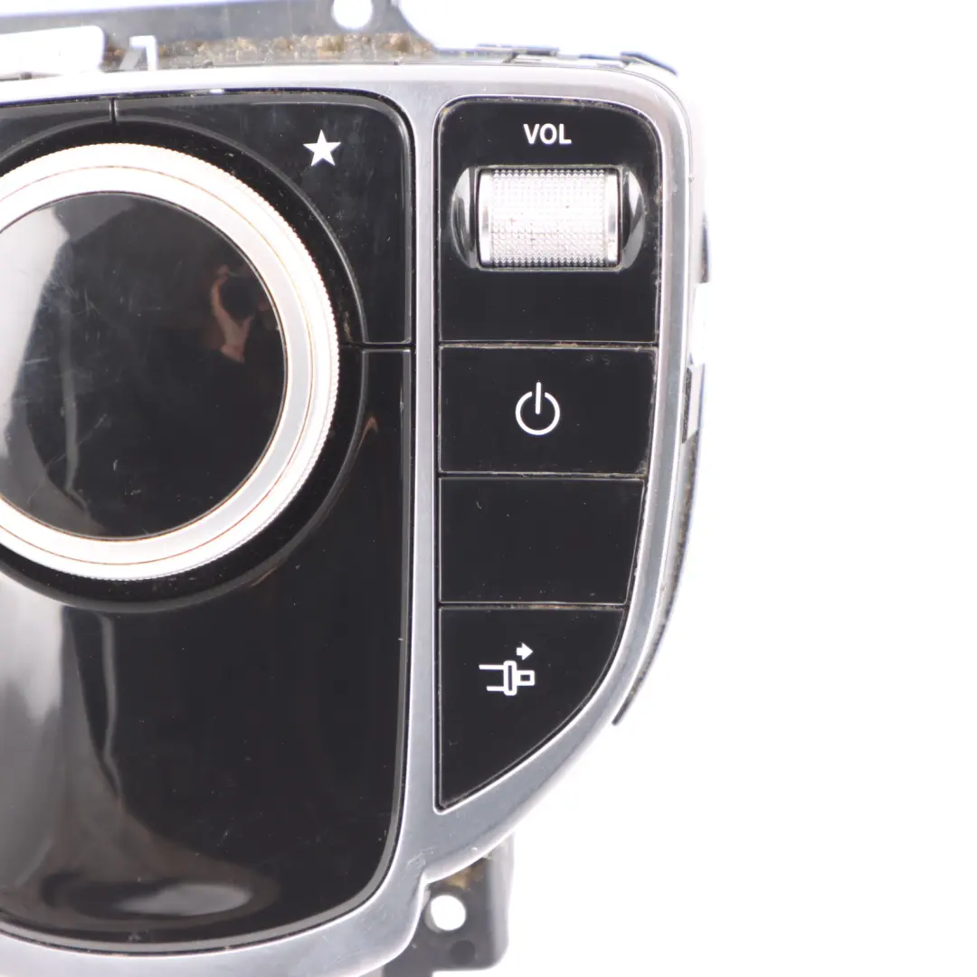 Console Switch Panel Sat Navigation Knob Controller to Mercedes W205 with Part number A2059006115 Mercedes W205 Console Switch Panel Sat Navigation Knob Controller - SKU A2059006115-4 - Part number A2059006115