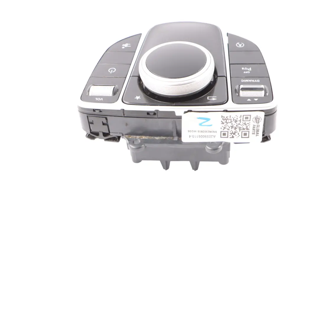 Console Switch Panel Sat Navigation Knob Controller to Mercedes W205 with Part number A2059006115 Mercedes W205 Console Switch Panel Sat Navigation Knob Controller - SKU A2059006115-4 - Part number A2059006115