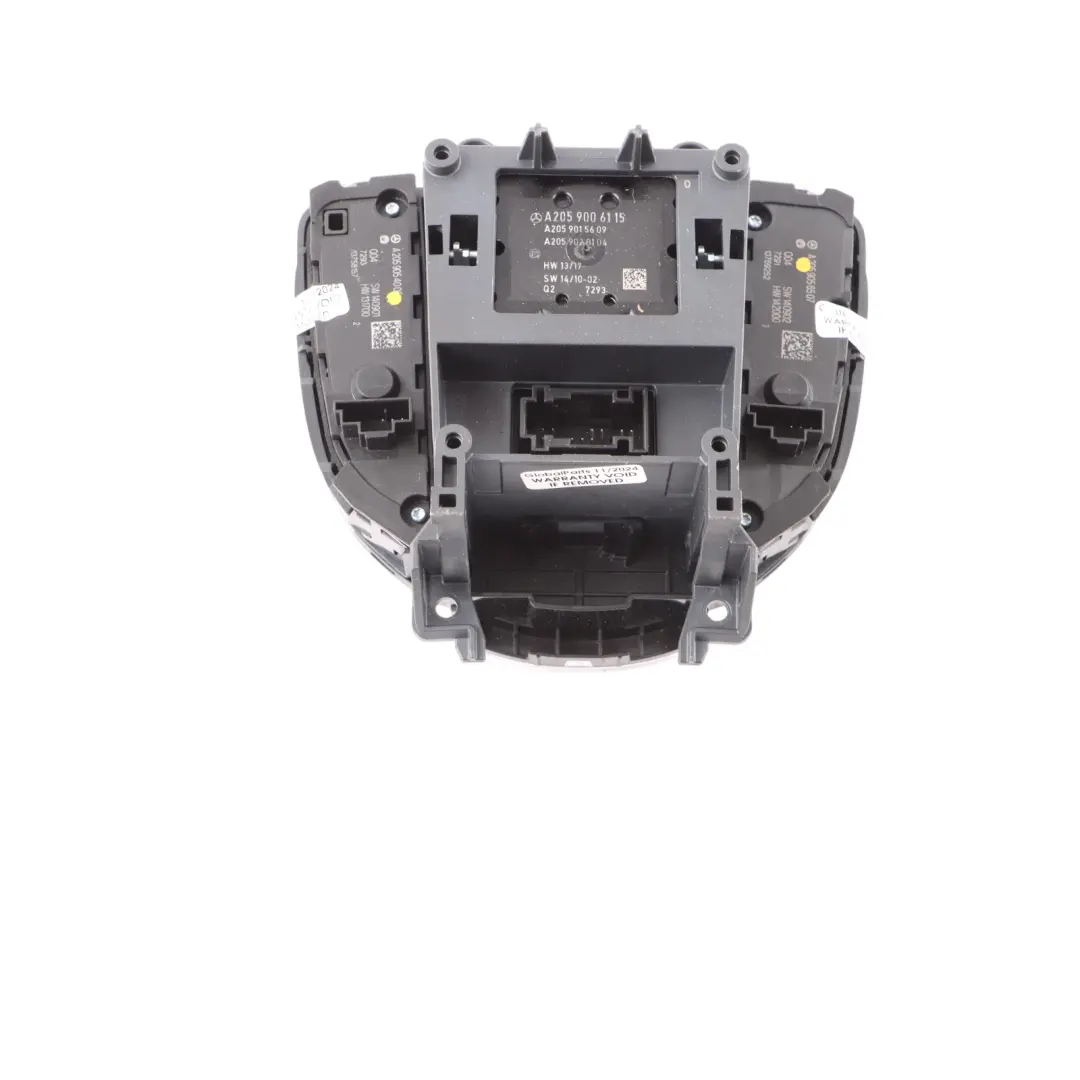 Console Switch Panel Sat Navigation Knob Controller to Mercedes W205 with Part number A2059006115 Mercedes W205 Console Switch Panel Sat Navigation Knob Controller - SKU A2059006115-4 - Part number A2059006115