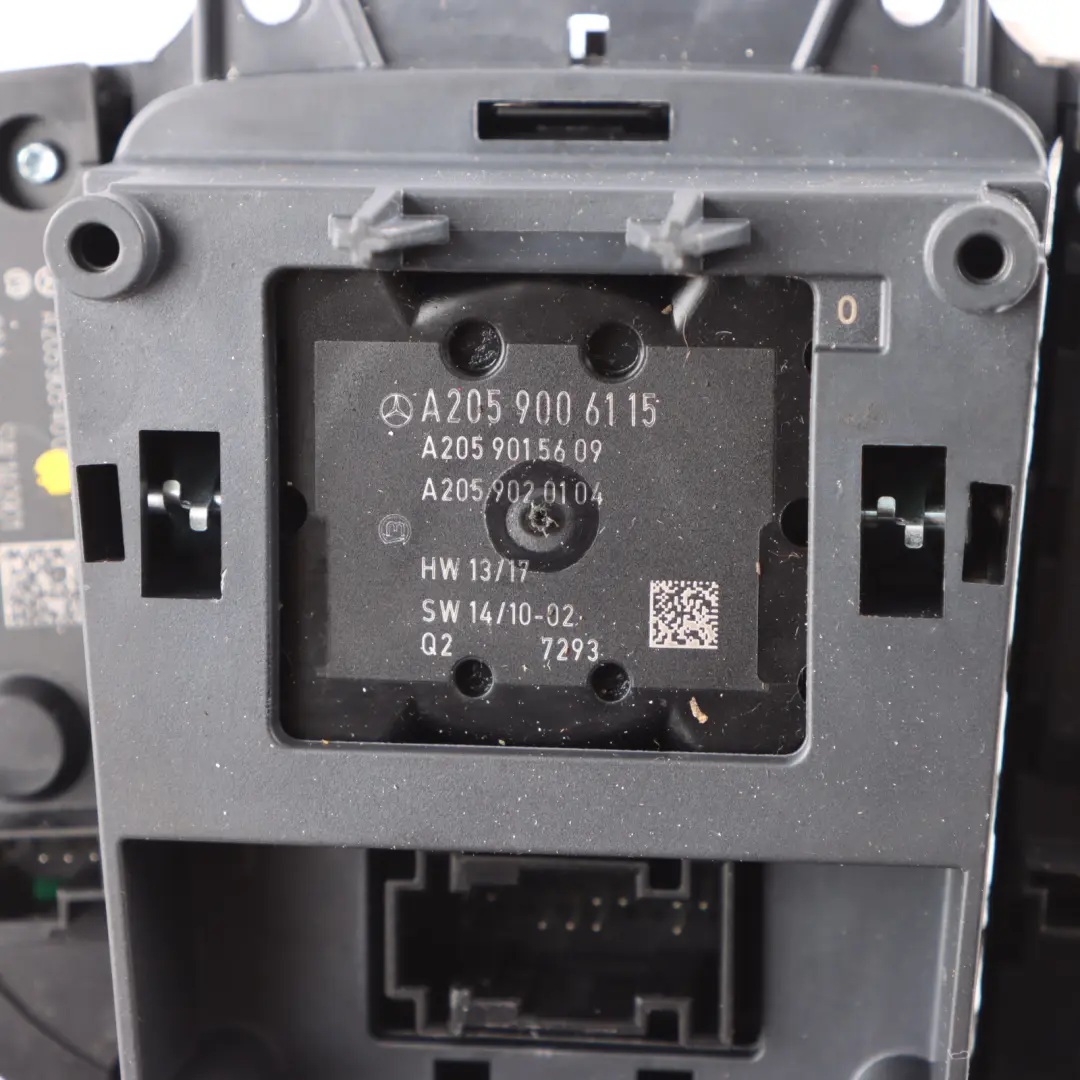 Mercedes W205 Console Switch Panel Sat Navigation Knob Controller - SKU A2059006115-4 - Part number A2059006115