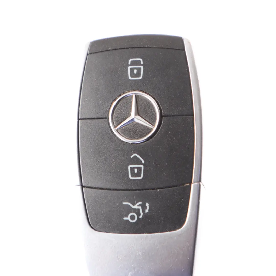 Remote Key Mercedes C GLC EQC W205 X253 N293 Radio Alarm Fob Button to with Part number A2059053809 Remote Key Mercedes C GLC EQC W205 X253 N293 Radio Alarm Fob Button - SKU A2059053809 - Part number A2059053809