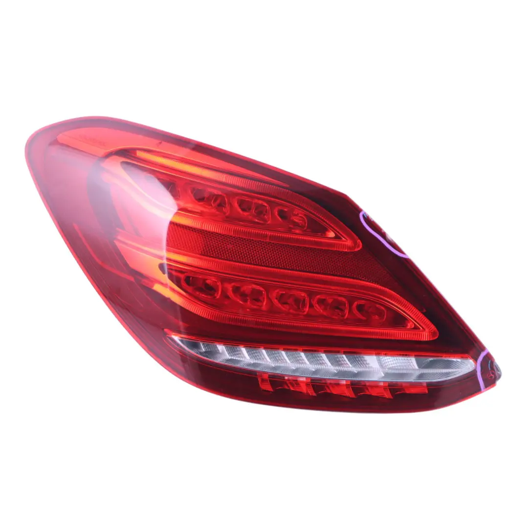 Lamp LED Side Panel Left N/S Tail Light to Mercedes W205 Saloon Rear with Part number A2059061357 Mercedes W205 Saloon Rear Lamp LED Side Panel Left N/S Tail Light - SKU A2059061357-2 - Part number A2059061357