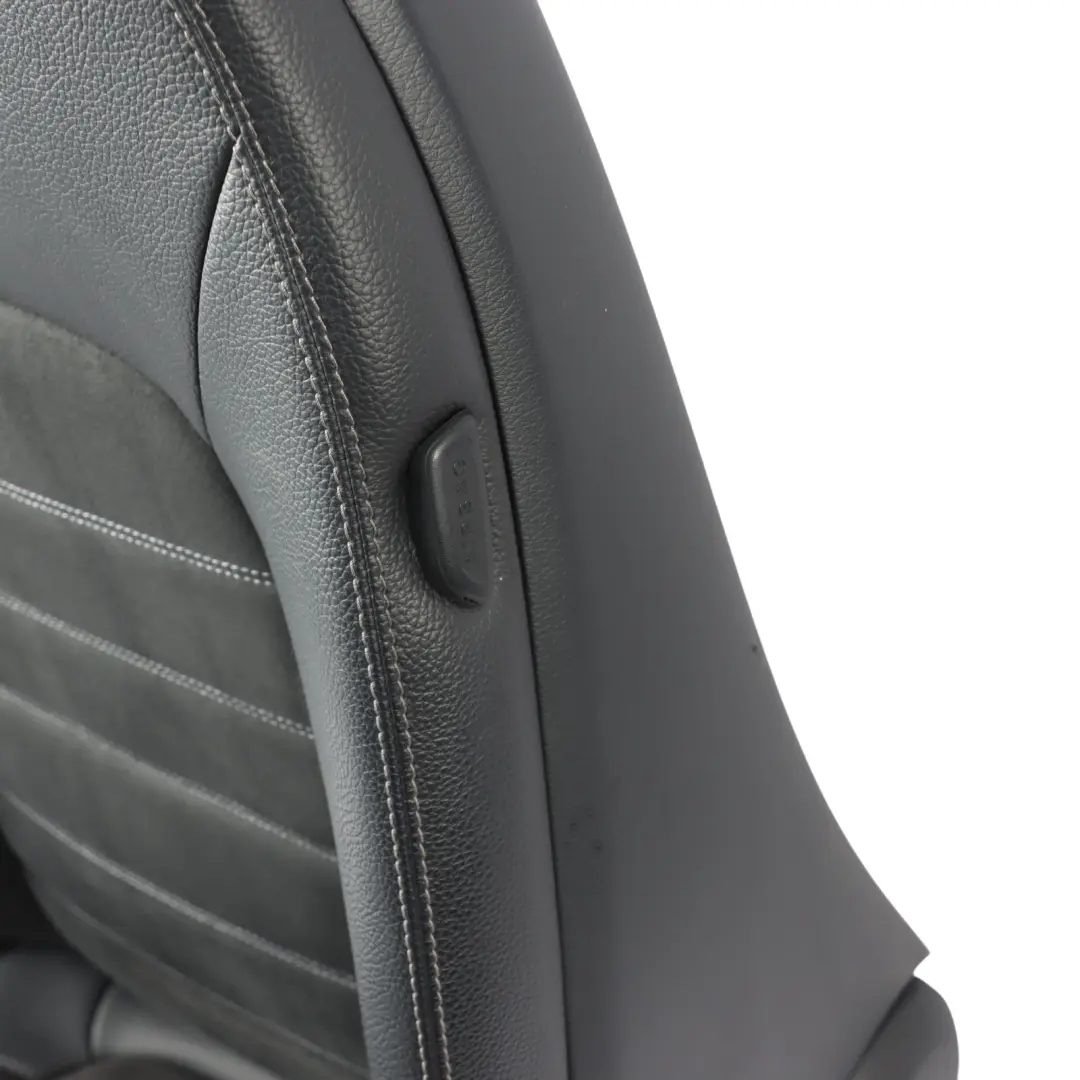 Front Left N/S Seat Black Imitation Leather Heated Electric to Mercedes C205 Coupe with Part number A2059106302 Mercedes C205 Coupe Front Left N/S Seat Black Imitation Leather Heated Electric - SKU A2059106302-2 - Part number A2059106302