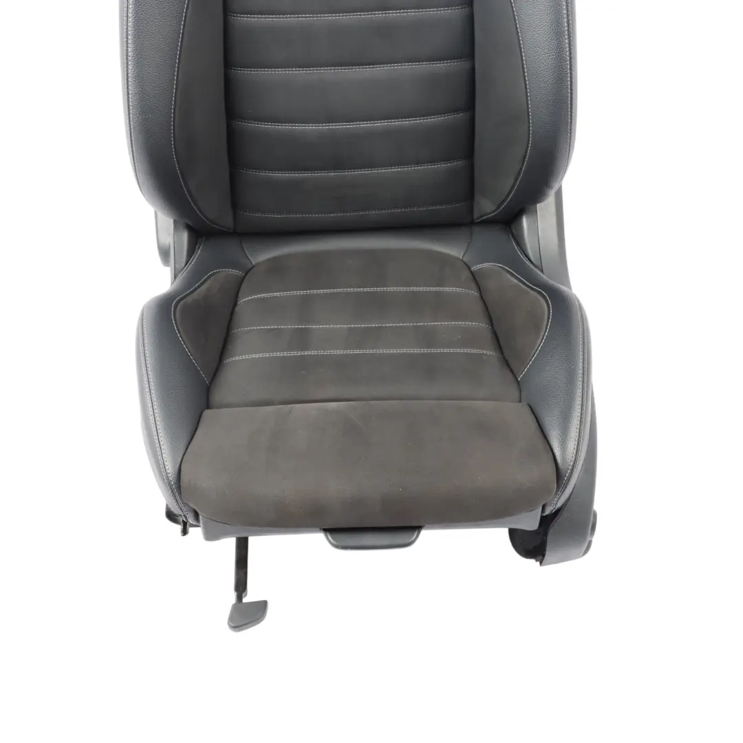 Front Left N/S Seat Black Imitation Leather Heated Electric to Mercedes C205 Coupe with Part number A2059106302 Mercedes C205 Coupe Front Left N/S Seat Black Imitation Leather Heated Electric - SKU A2059106302-2 - Part number A2059106302